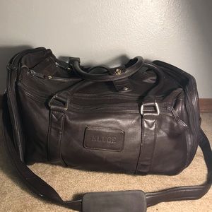 Kluge Genuine Leather Duffel Bag